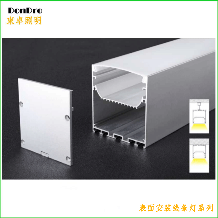 表面安装线条灯